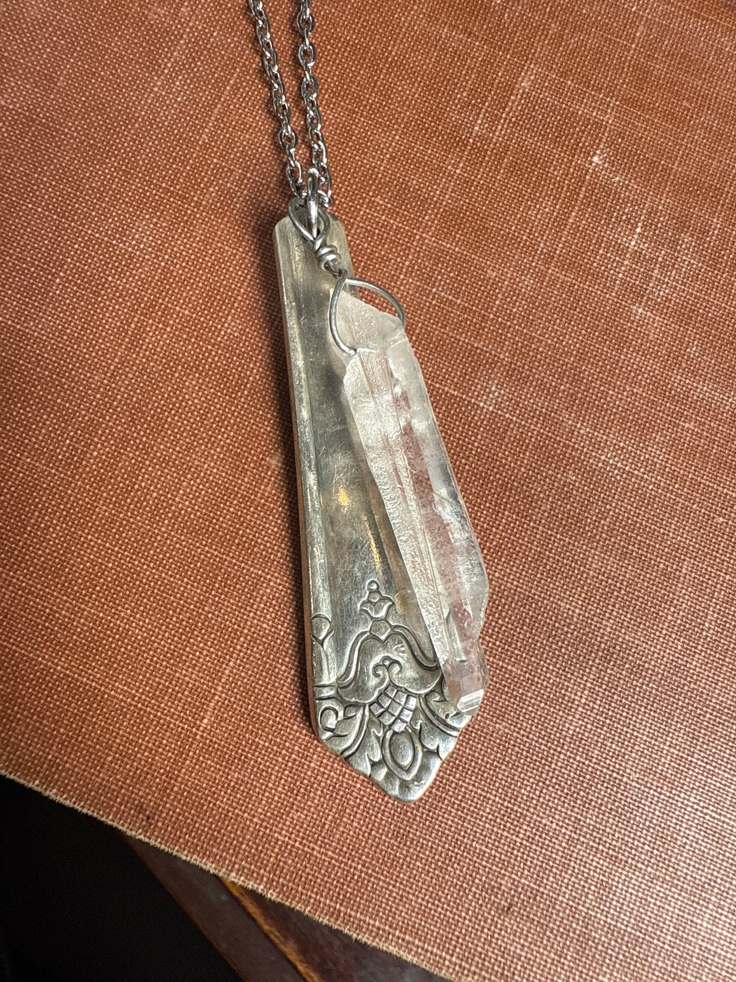 Selenite Necklace