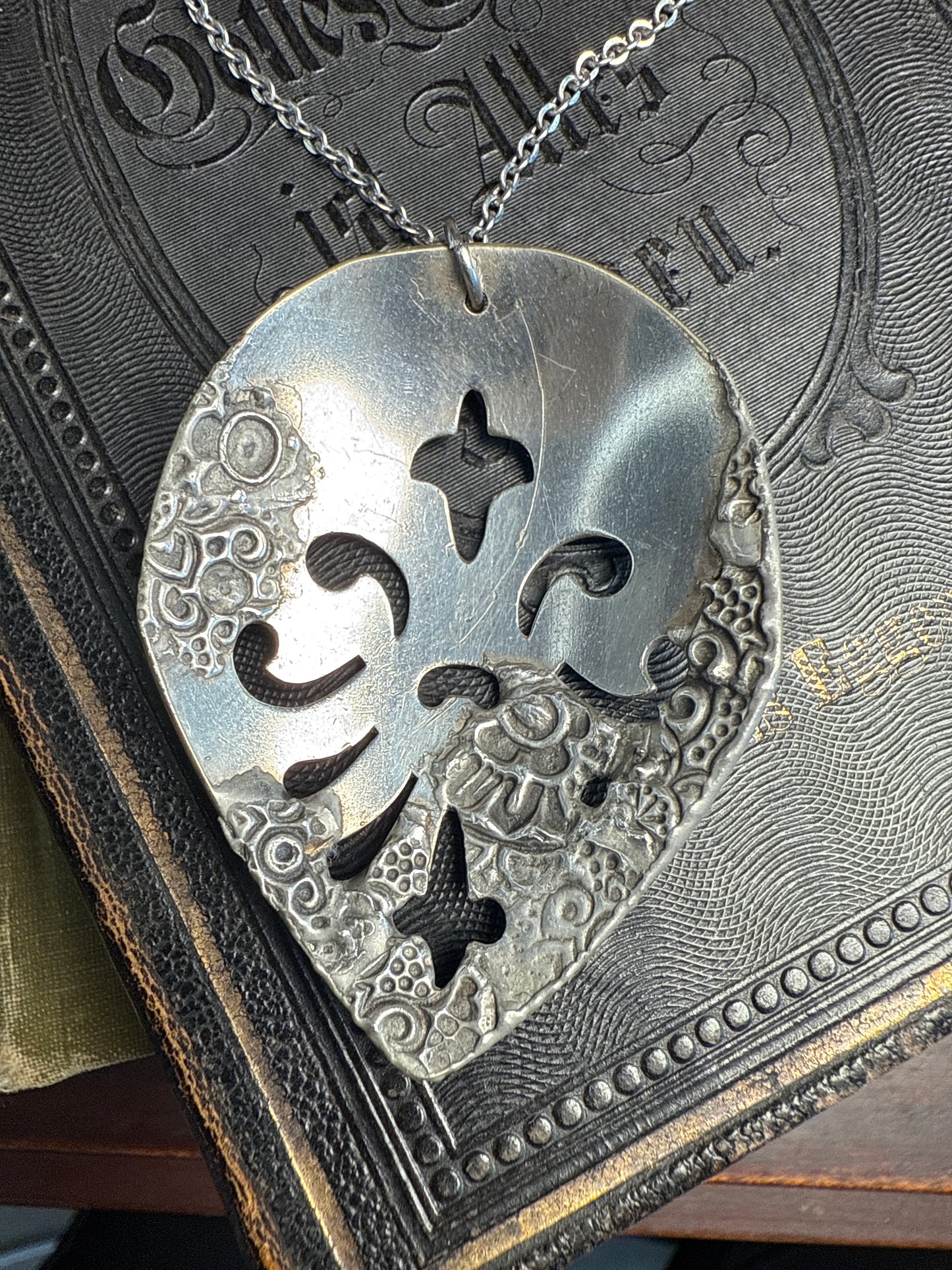 Soldered Spoon Necklace