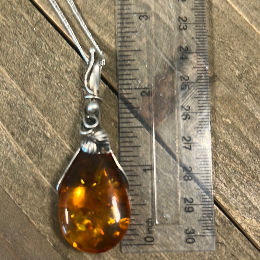Large Amber Necklace