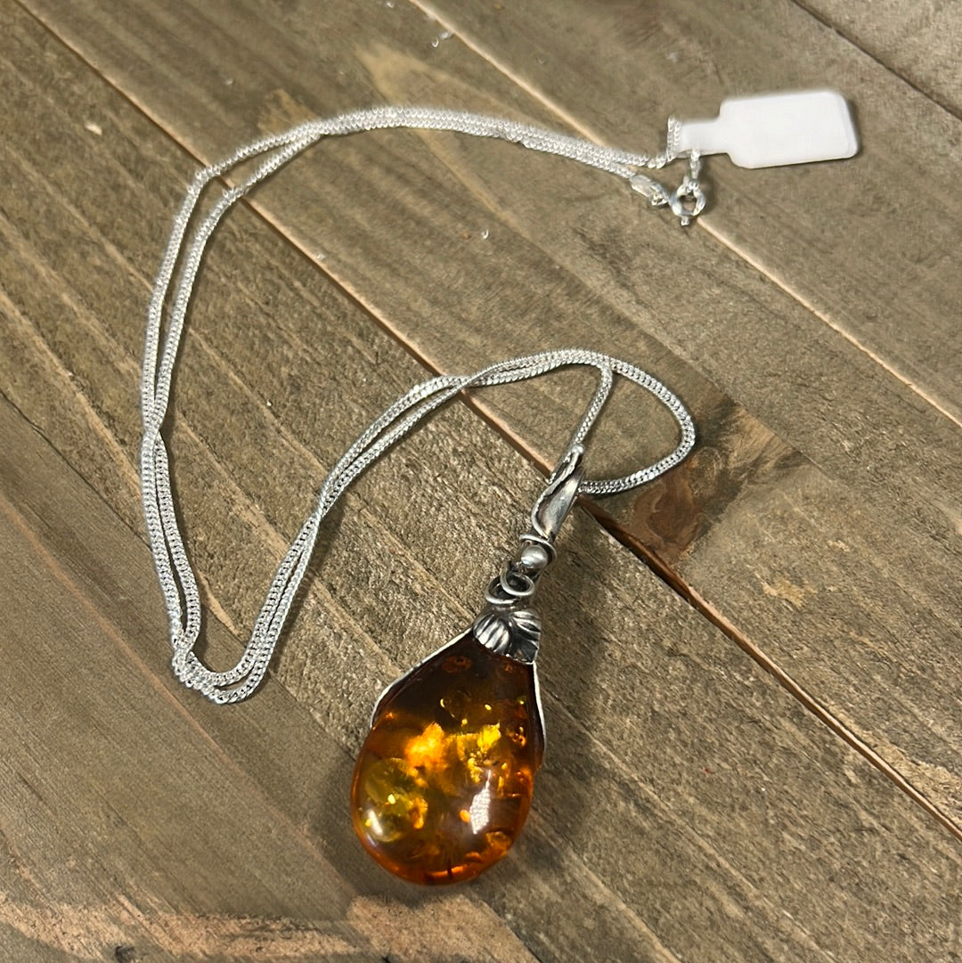 Large Amber Necklace