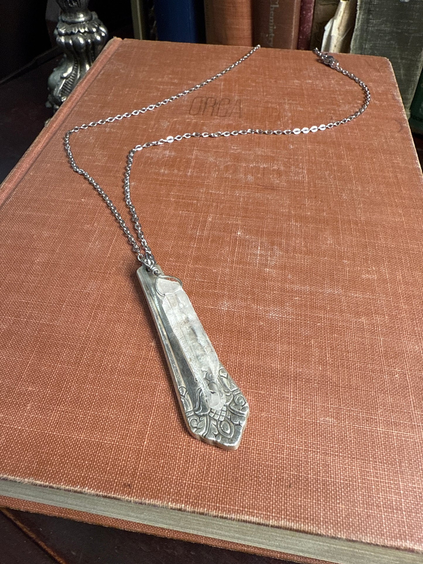 Selenite Necklace
