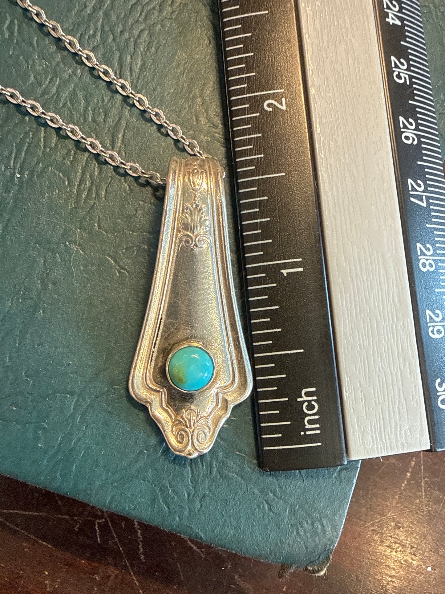 Turquoise & Silver Plate #2