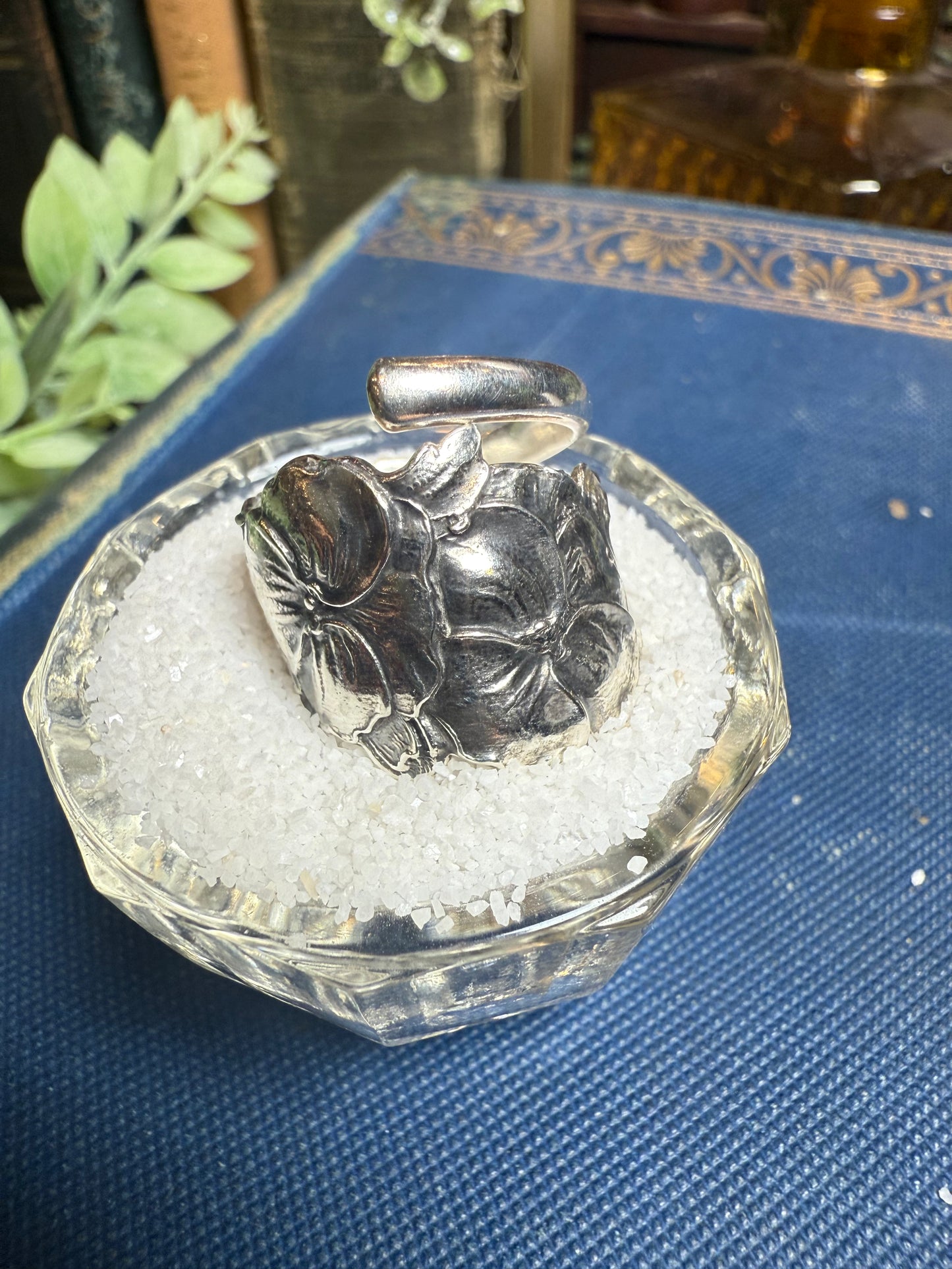 Floral Spoon Ring