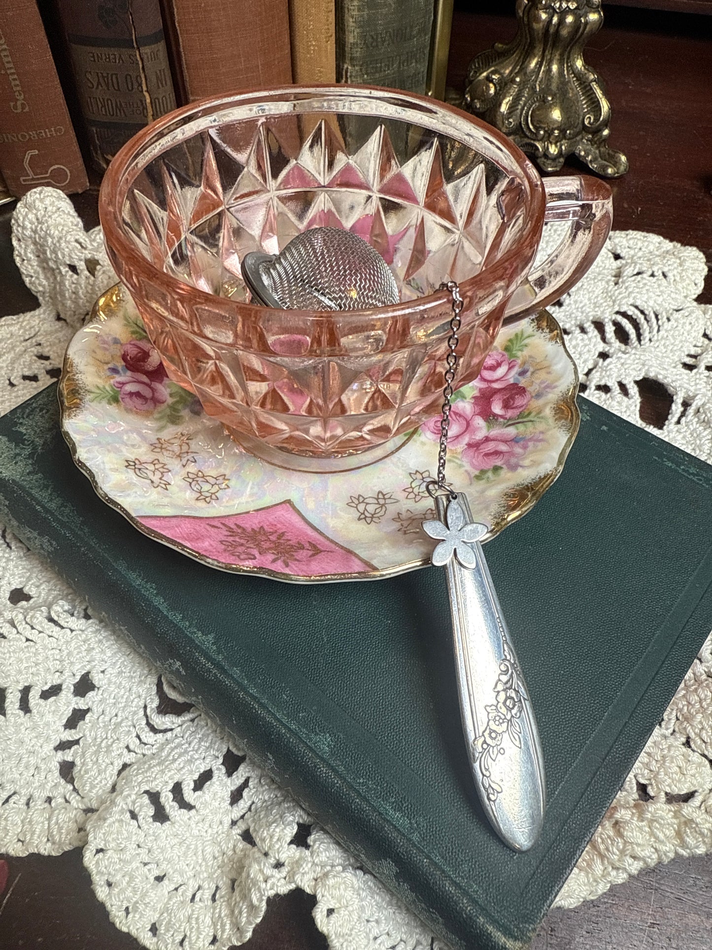 Floral Tea Strainer