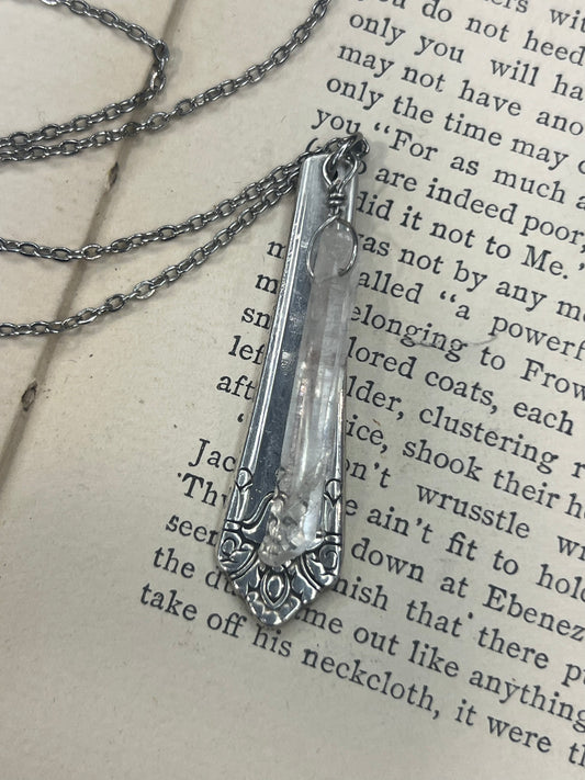 Selenite Necklace