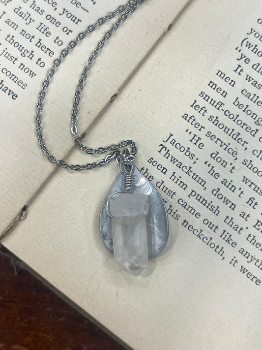 Selenite Necklace