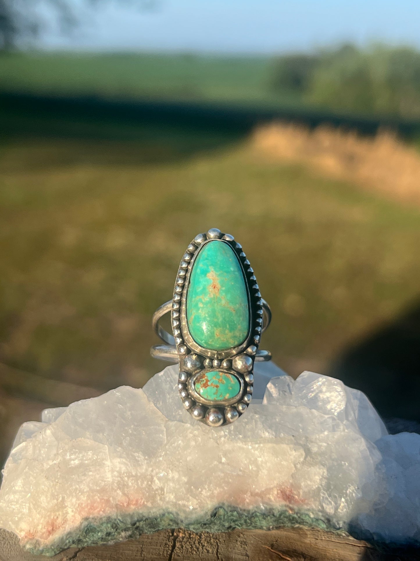 Turquoise size 8