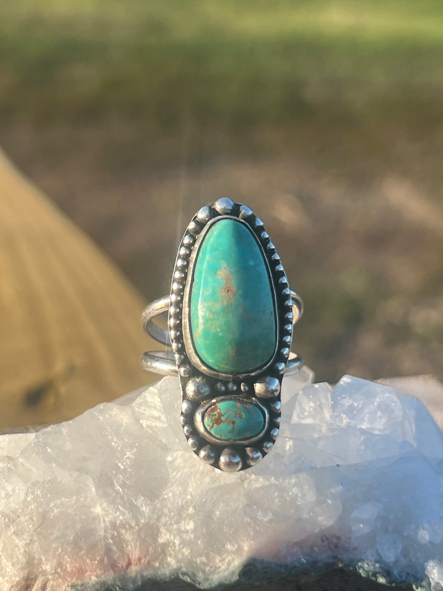 Turquoise size 8