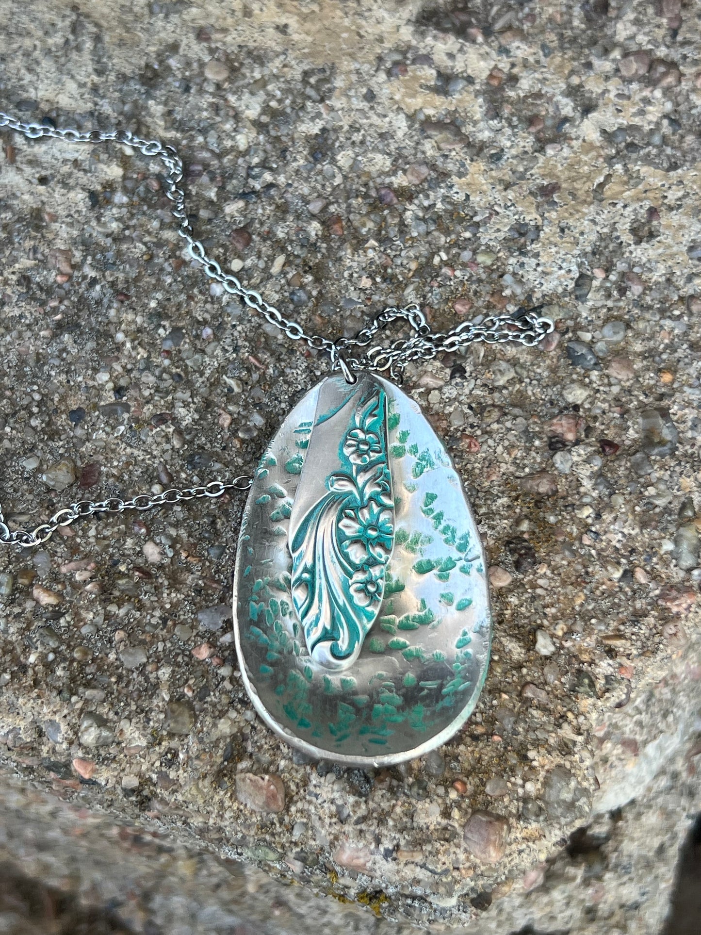 Turquoise Patina Necklace